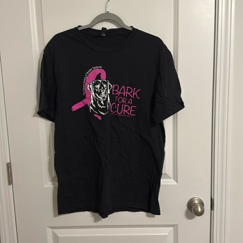 Black Bark for a cure tshirt